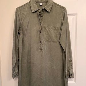 Old navy tencel shirt dress